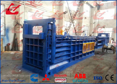 qualité  125 Ton Horizontal Baler Waste PET Bottle Baling Machine For Plastic Bottles And Cartons usine