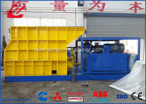 acheter Cisailleuse hydraulique à 400 tonnes de force de coupe, pression de 25 MPa et système de refroidissement par air pour la découpe industrielle de l'acier online manufacture