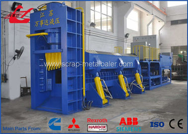 acheter La machine de cisaillement adaptée aux besoins du client de la chute 74kw pour la chute siffle, cisaillement de emballage en métal de véhicules online manufacture