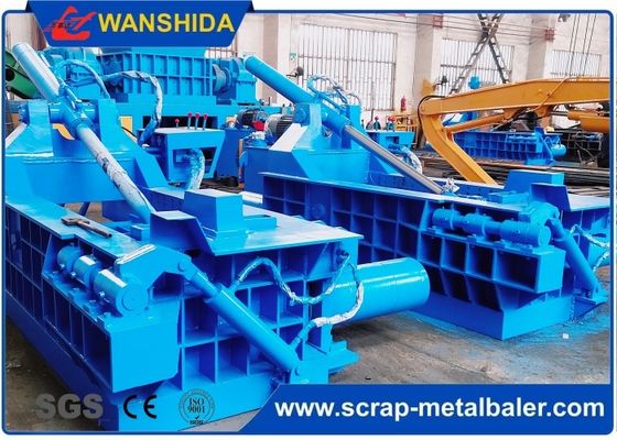 acheter Presse à balles hydraulique pour ferraille de 1600 kN, contrôlée par PLC, pour ferraille d'acier et d'aluminium, taille de balle 400 × 400 mm online manufacture