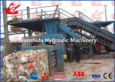 Machine hydraulique de presse à emballer de presse de papier de rebut de contrôle de PLC de Mitsubishi 125 tonnes