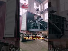 Y83-160 Ballon hydraulique métallique: maximiser les bénéfices de vos déchets